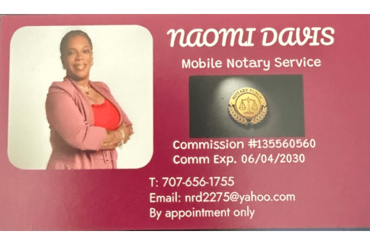 Naomi Davis Mobile Notary Services
